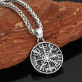 Vikings Helm of Awe Stainless Steel Necklace - 