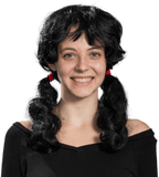 Penny Girl Costume Wig with Long Ponytails