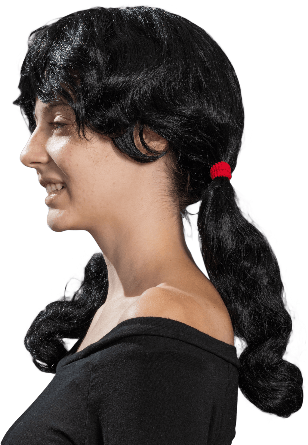 Penny Girl Costume Wig with Long Ponytails