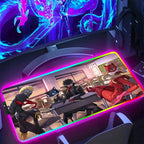 NS Superstore RGB gaming mouse pad - XL Anime LED Desk Mat