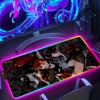 NS Superstore RGB gaming mouse pad - XL Anime LED Desk Mat