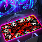 NS Superstore RGB gaming mouse pad - XL Anime LED Desk Mat
