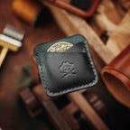 Peso Pocket Duo – Leather Holder for Two Coins | Pirate Goods