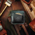 Peso Pocket Duo – Leather Holder for Two Coins | Pirate Goods
