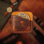 Peso Pocket – Leather Challenge Coin Slip | Pirate Goods