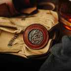Peso Pocket v2 – Round Leather Coin Holder | Pirate Goods