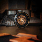 Peso Pocket v2 – Round Leather Coin Holder | Pirate Goods