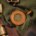 Peso Pocket v2 – Round Leather Coin Holder | Pirate Goods