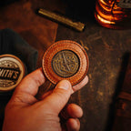 Peso Pocket v2 – Round Leather Coin Holder | Pirate Goods