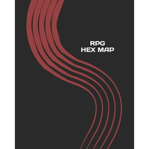 RPG Hex Map: Hexagon Battle Grid Game Mat Template Book with Honeycomb Graph Paper Pages
