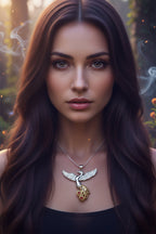 Phoenix Gemstone Necklace
