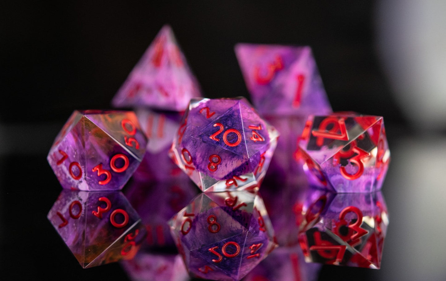 Phantasmal Force Sharp-Edged Resin Dice Set