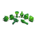 PolyHero Cleric 8 Dice Set - Verdant Viridian - 