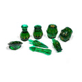 PolyHero Rogue 8 Dice Set - Emerald Emissary - 