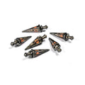 PolyHero 6d6 Warrior Swords - Steel - 