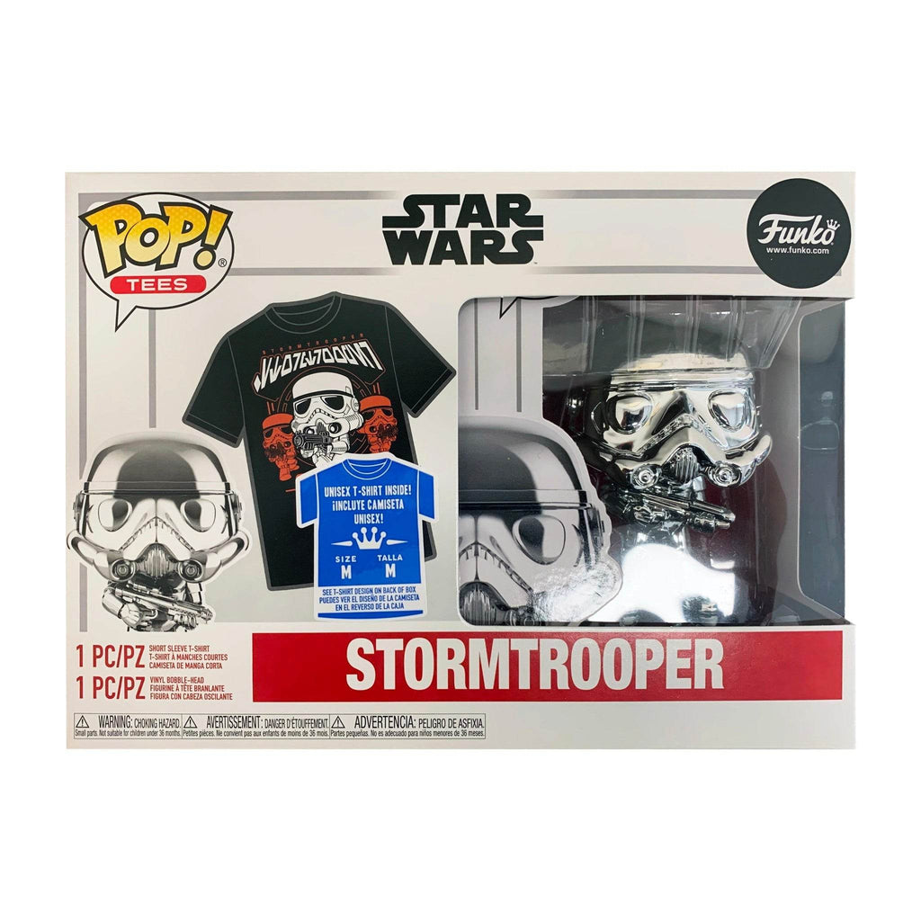 Funko Pop! & Tee: Star Wars - Stormtrooper - S