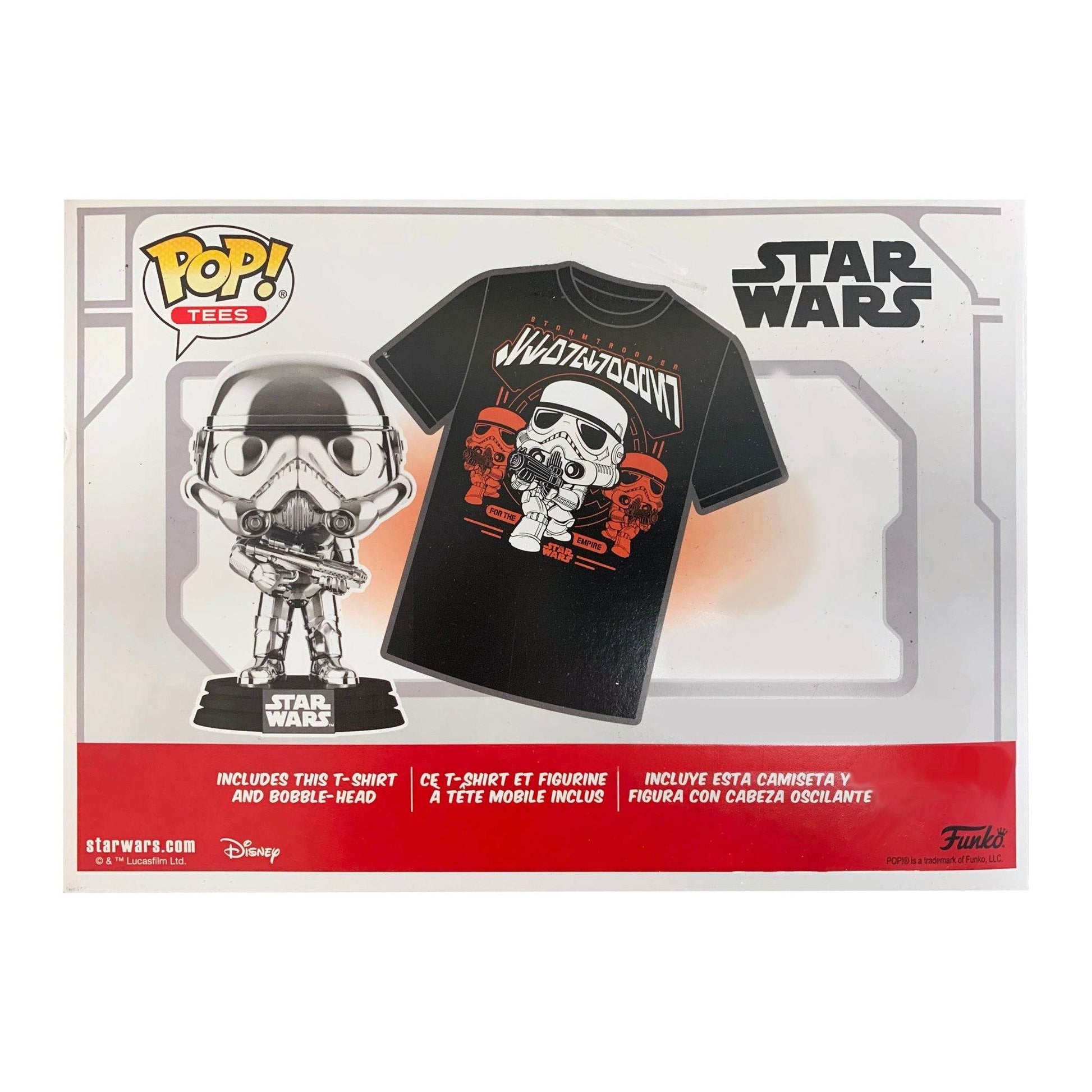 Funko Pop! & Tee: Star Wars - Stormtrooper - S