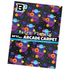 80's and 90's Arcade Carpet 6x6 Tiles (Planets) made with LEGO parts - Pack of 10 - 