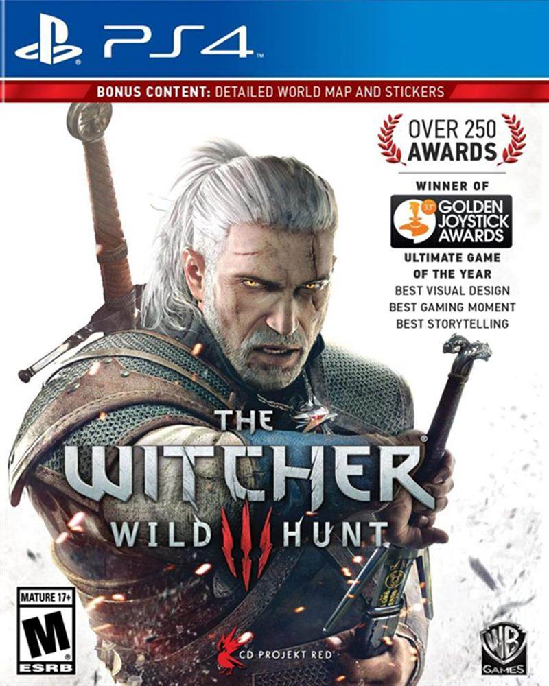 The Witcher 3: Wild Hunt (World Map Edition) (Playstation 4) - Game Manual Only
