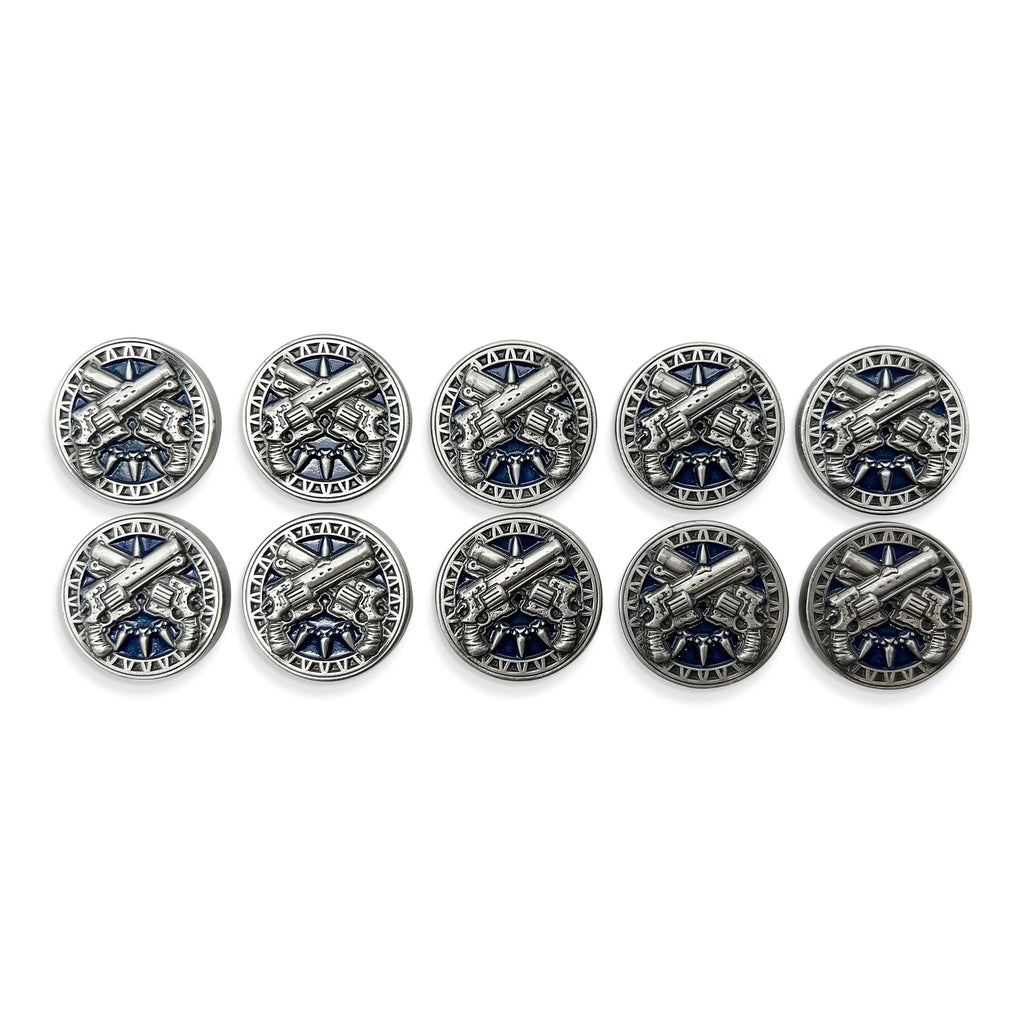 Class Coins - Gunslinger Metal Coins Set of 10