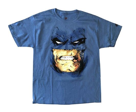 Batman Dark Knight Face Premium DC Comics Premium Adult T-Shirt - S