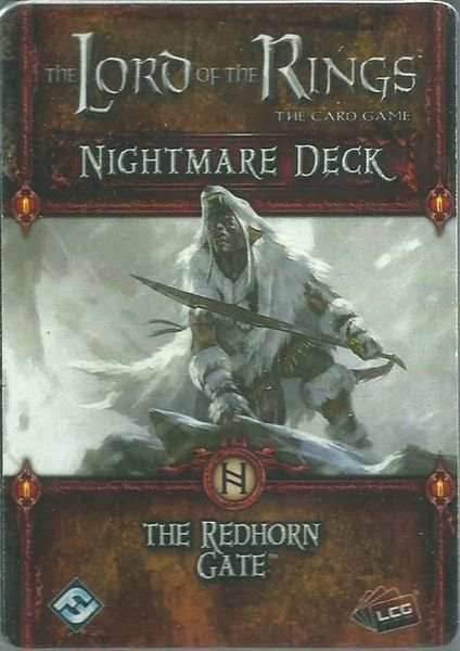 Lord of the Rings LCG: The Redhorn Gate Nightmare Deck - 
