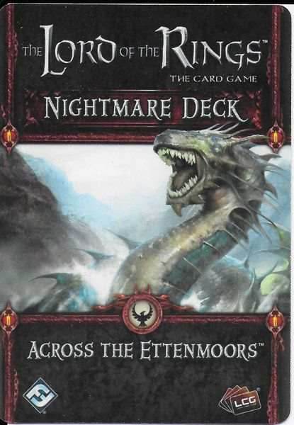 Lord of the Rings LCG: Across the Ettenmoors Nightmare Deck - 