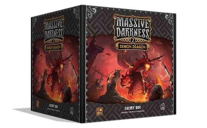 Massive Darkness 2: Demon Dragon Enemy & Campaign Box - 