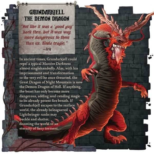 Massive Darkness 2: Demon Dragon Enemy & Campaign Box - 