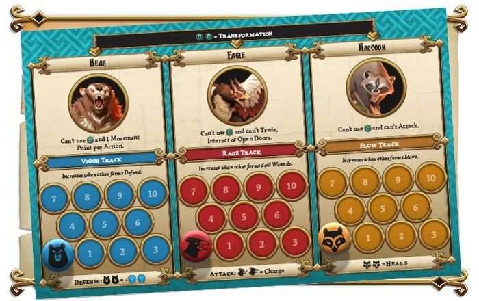 Massive Darkness 2: Druids vs Beelzebub Heroes & Monster Set - 