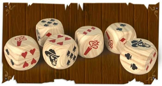 Zombicide: Undead or Alive - Kickstarter Exclusive Special Wooden Dice - 