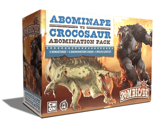 Zombicide: Undead or Alive - Abominape vs Crocosaur Kickstarter Exclusive Abomination Pack - 