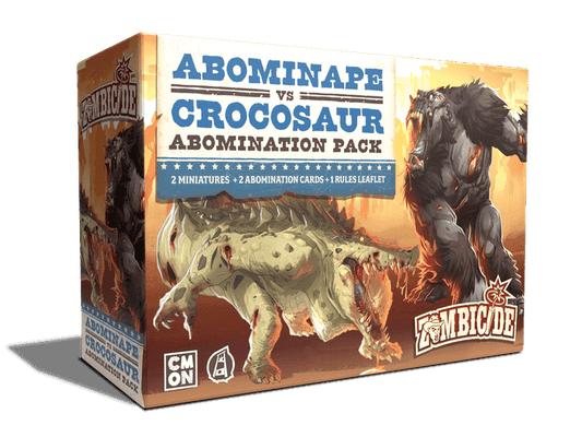 Zombicide: Undead or Alive - Abominape vs Crocosaur Kickstarter Exclusive Abomination Pack - 