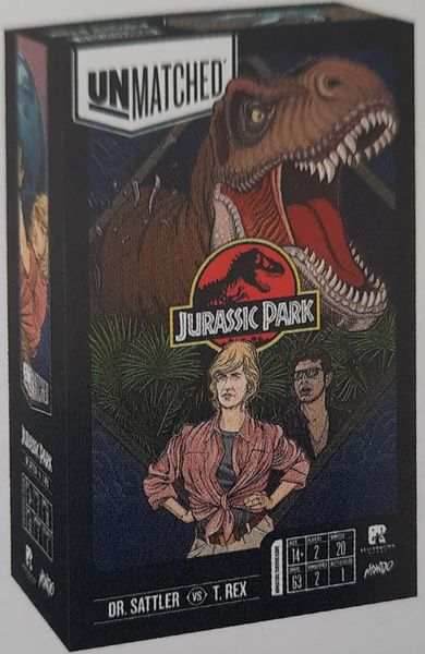 Unmatched: Jurassic Park - Dr. Sattler vs T-Rex - 