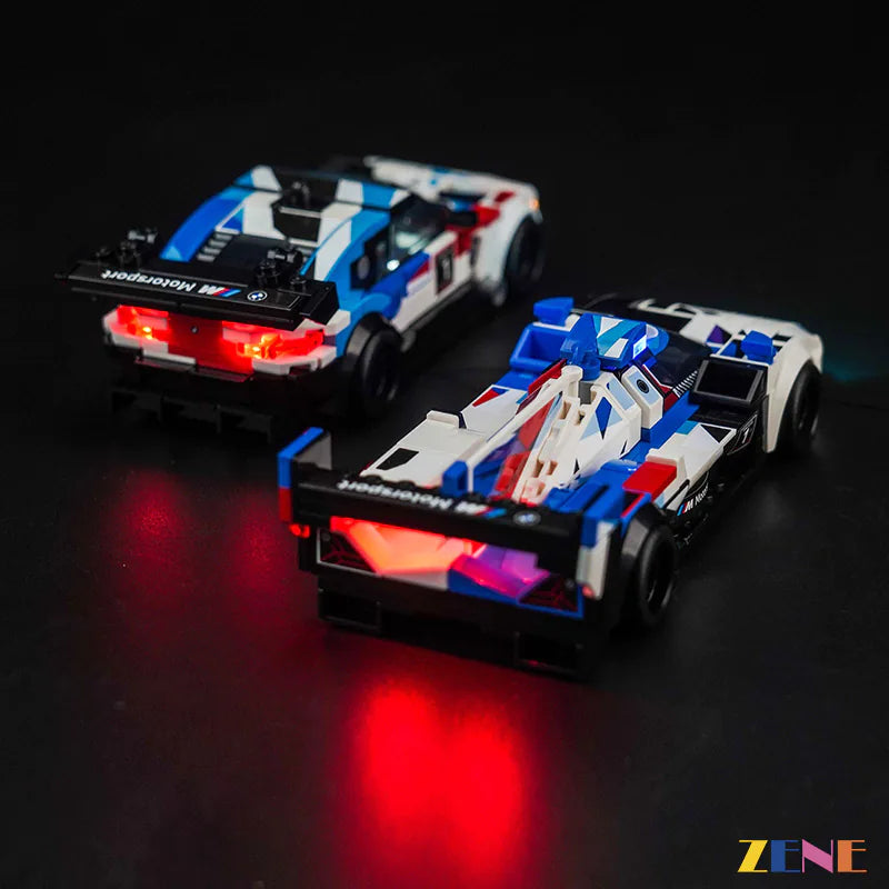 Light Kit for LEGO BMW M4 GT3 & BMW M Hybrid V8 Race Cars #76922