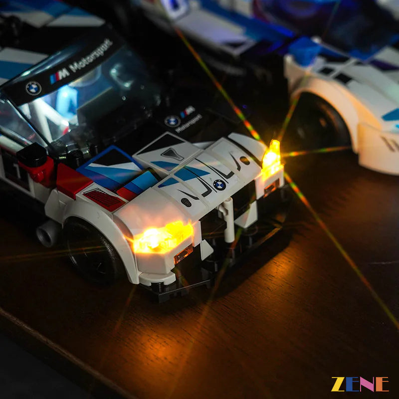 Light Kit for LEGO BMW M4 GT3 & BMW M Hybrid V8 Race Cars #76922