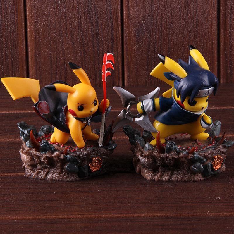 Pikachu Collectible Figure - Naruto Hidan Model Toy
