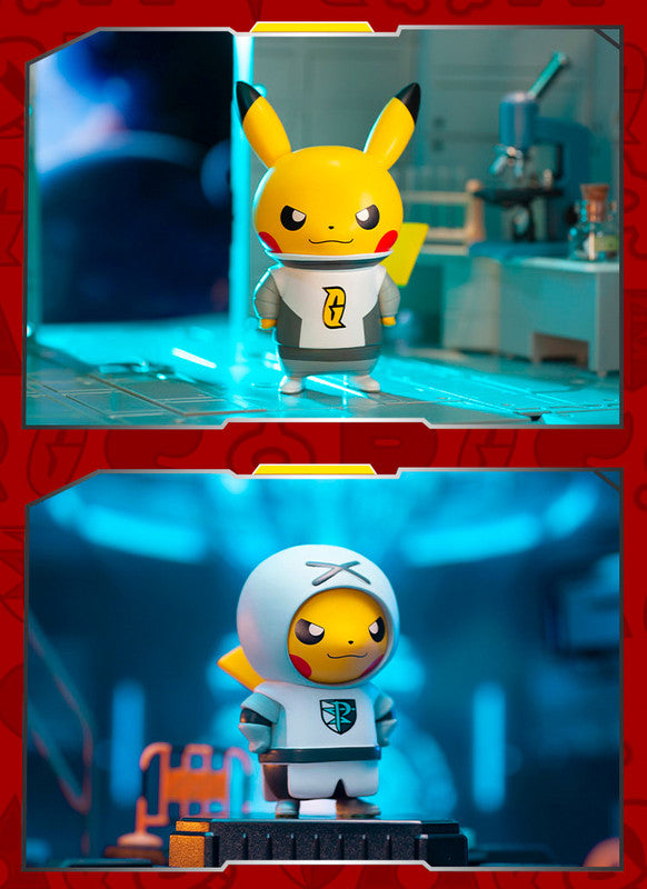 Pokemon Pikachu Villain Costume Series Figurine (Random)