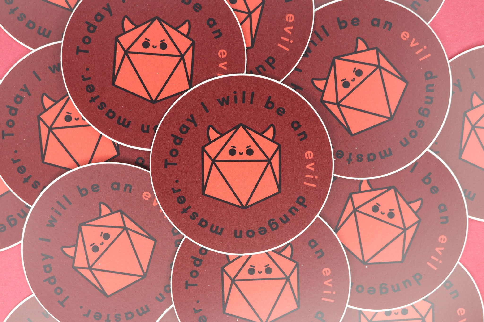 Good and Evil DM Sticker