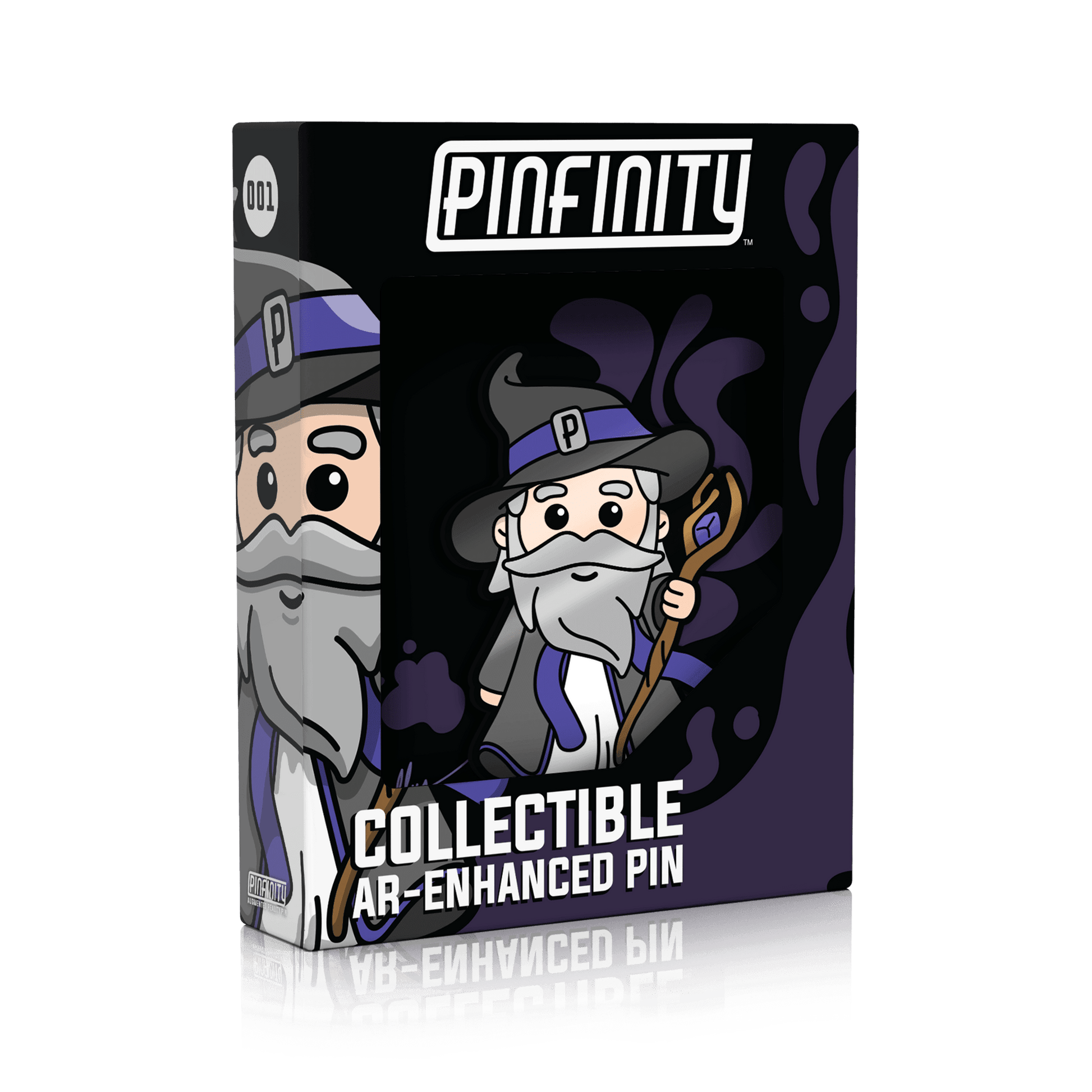 Pinfinity Walter the Wizard AR Pin - 