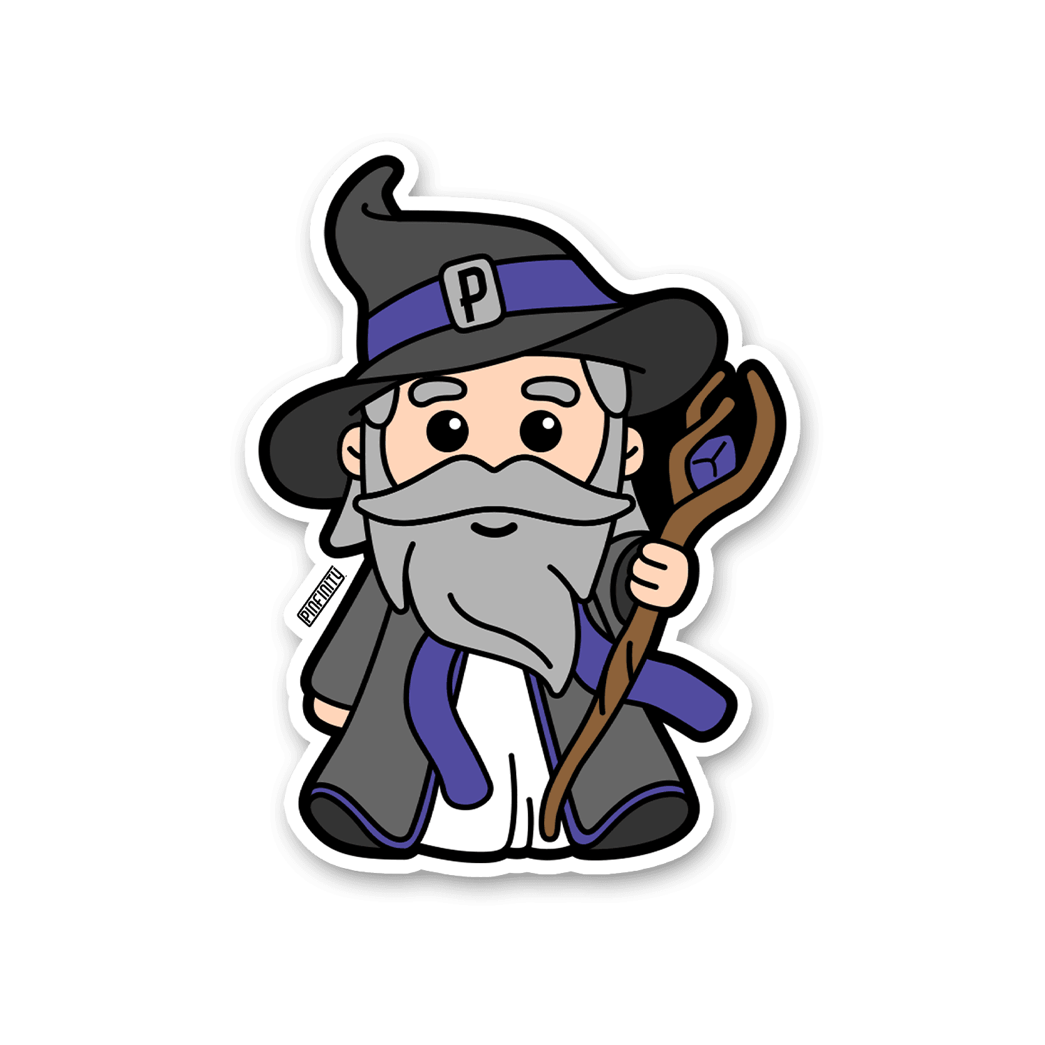 Pinfinity Walter the Wizard AR Sticker - 