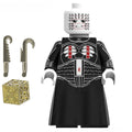Pinhead Cenobite from Hellraiser Lego Minifigures Custom Horror Toys