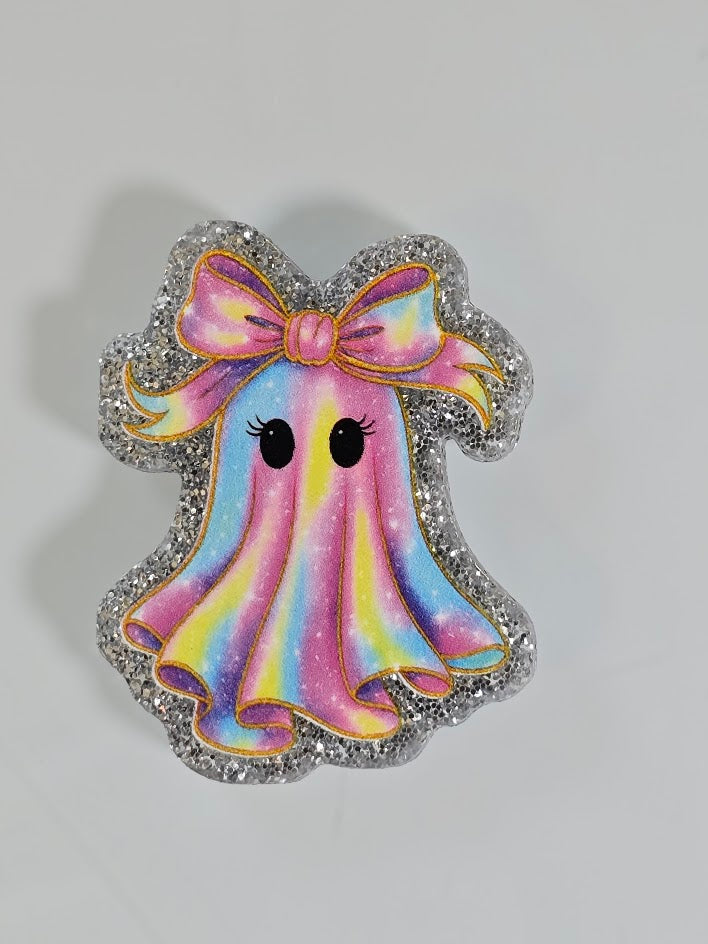 Bogg Bag Charms - Pink Ghost
