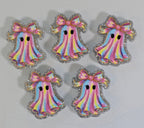 Bogg Bag Charms - Pink Ghost