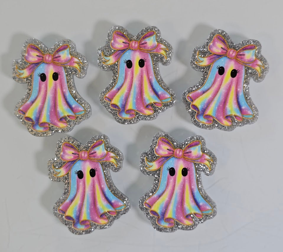 Bogg Bag Charms - Pink Ghost