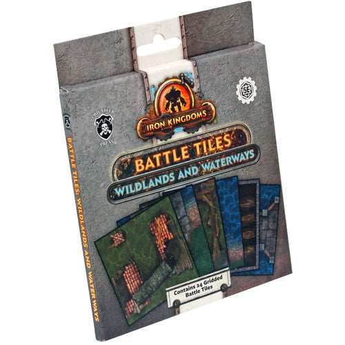 Iron Kingdoms (5E) - Wildlands and Waterways Gridded Battle Tiles - 