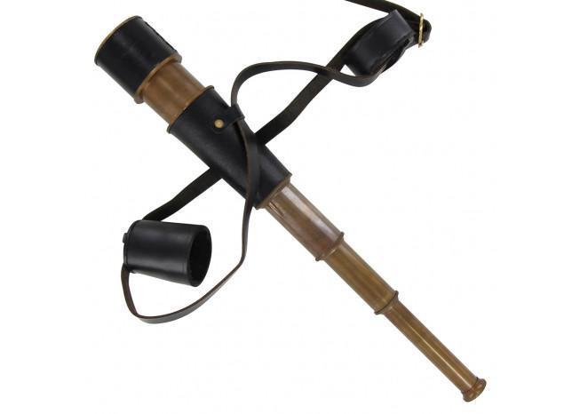 pirate costume set with sword, boots, spyglass