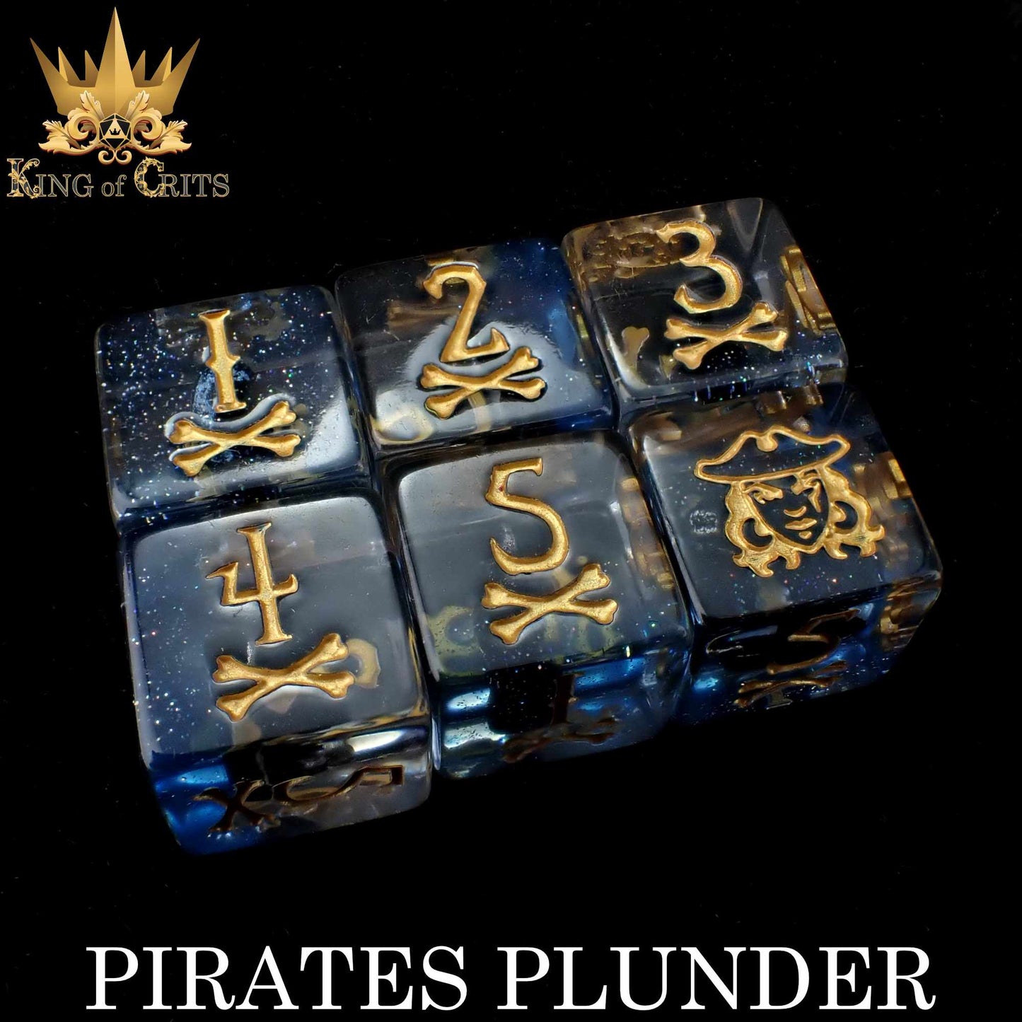 Pirates Plunder 11 Dice Set