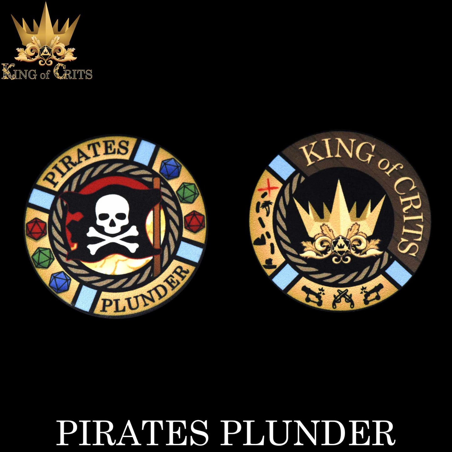 Pirates Plunder 11 Dice Set