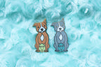 Pit Bull D20 Dice Buddy Enamel Pin